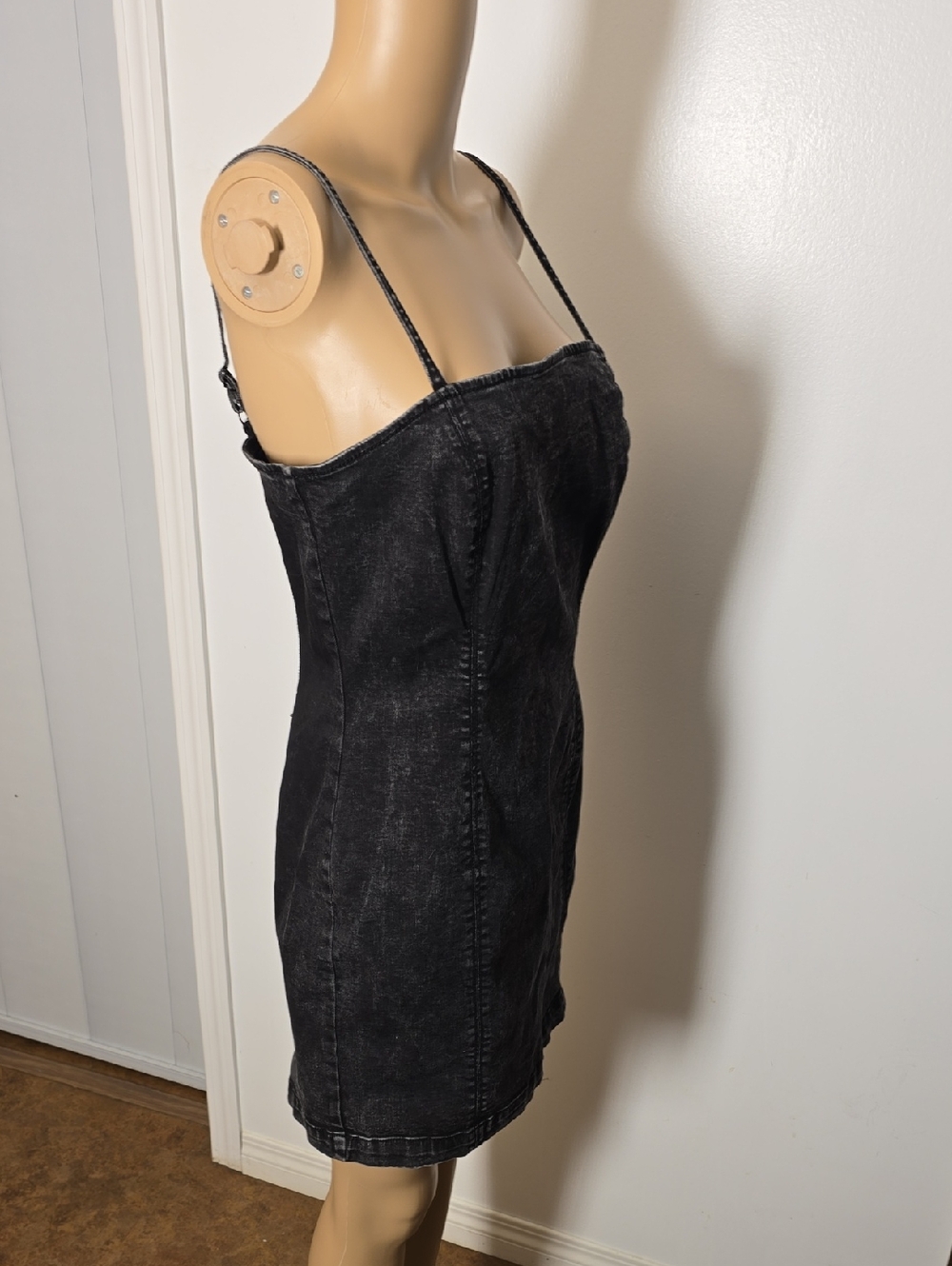 Denim Mini Dress - Large